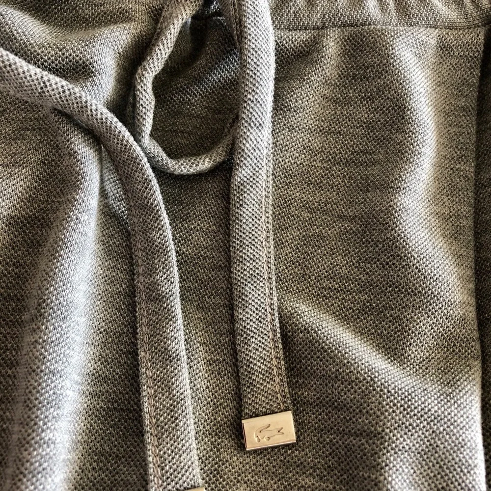 LaCoste Casual Grey Midi Skirt with Drawstring Waist Size L Very Good Condition - Picture 4 of 6